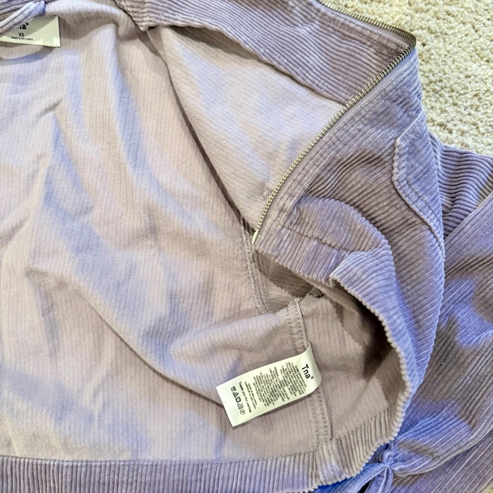 TNA XS women’s crop corduroy jacket - Picture 5 of 6